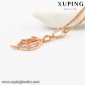 32769-xuping moda rosa cor de ouro diaomond pingente muçulmano